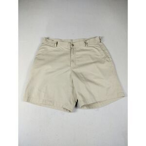 Jos A Bank Shorts Men's 38 Beige Travelers Collection Chino‎ Minimalist Basic